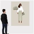 Picture of Palm Girl Fashion I _GroupedProduct_Rectangle_Portrait_Canvas_