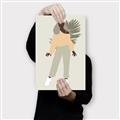 Picture of Palm Girl Fashion IV _GroupedProduct_Rectangle_Portrait_Canvas_
