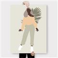 Picture of Palm Girl Fashion IV _GroupedProduct_Rectangle_Portrait_Canvas_