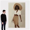 Picture of Fashion lady II _GroupedProduct_Rectangle_Portrait_Canvas_