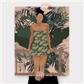 Picture of Tropical Lady II _GroupedProduct_Rectangle_Portrait_Canvas_