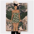 Picture of Tropical Lady II _GroupedProduct_Rectangle_Portrait_Canvas_