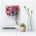 Picture of Red Floral Lamp _GroupedProduct_Rectangle_Portrait_Canvas_