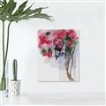 Picture of Red Floral Lamp _GroupedProduct_Rectangle_Portrait_Canvas_