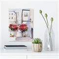 Picture of Red Floral Buildings _GroupedProduct_Rectangle_Portrait_Canvas_