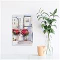 Picture of Red Floral Buildings _GroupedProduct_Rectangle_Portrait_Canvas_