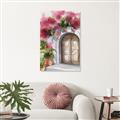 Picture of Red Floral Arch _GroupedProduct_Rectangle_Portrait_Canvas_