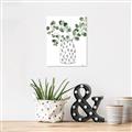 Picture of Leaves in Fun Vase II  _GroupedProduct_Rectangle_Portrait_Canvas_