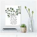 Picture of Leaves in Fun Vase II  _GroupedProduct_Rectangle_Portrait_Canvas_