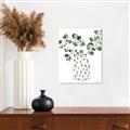 Picture of Leaves in Fun Vase II  _GroupedProduct_Rectangle_Portrait_Canvas_