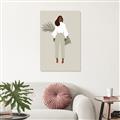 Picture of Palm Girl Fashion I _GroupedProduct_Rectangle_Portrait_Canvas_