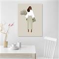 Picture of Palm Girl Fashion I _GroupedProduct_Rectangle_Portrait_Canvas_