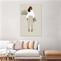 Picture of Palm Girl Fashion I _GroupedProduct_Rectangle_Portrait_Canvas_
