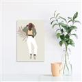 Picture of Palm Girl Fashion II  _GroupedProduct_Rectangle_Portrait_Canvas_