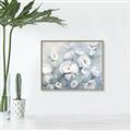 Picture of Blue Magnolias _GroupedProduct_Rectangle_Landscape_Canvas_Framed_
