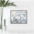 Picture of Blue Magnolias _GroupedProduct_Rectangle_Landscape_Canvas_Framed_