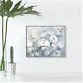 Picture of Blue Magnolias _GroupedProduct_Rectangle_Landscape_Canvas_Framed_
