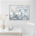 Picture of Blue Magnolias _GroupedProduct_Rectangle_Landscape_Canvas_Framed_