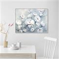 Picture of Blue Magnolias _GroupedProduct_Rectangle_Landscape_Canvas_Framed_