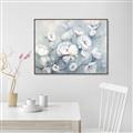 Picture of Blue Magnolias _GroupedProduct_Rectangle_Landscape_Canvas_Framed_
