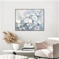 Picture of Blue Magnolias _GroupedProduct_Rectangle_Landscape_Canvas_Framed_