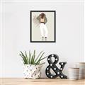 Picture of Palm Girl Fashion II  _GroupedProduct_Rectangle_Portrait_Canvas_Framed_