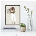 Picture of Palm Girl Fashion II  _GroupedProduct_Rectangle_Portrait_Canvas_Framed_