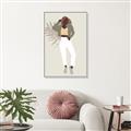 Picture of Palm Girl Fashion II  _GroupedProduct_Rectangle_Portrait_Canvas_Framed_