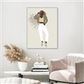Picture of Palm Girl Fashion II  _GroupedProduct_Rectangle_Portrait_Canvas_Framed_