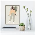Picture of Palm Girl Fashion IV _GroupedProduct_Rectangle_Portrait_Canvas_Framed_