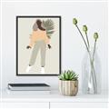 Picture of Palm Girl Fashion IV _GroupedProduct_Rectangle_Portrait_Canvas_Framed_