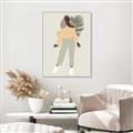 Picture of Palm Girl Fashion IV _GroupedProduct_Rectangle_Portrait_Canvas_Framed_