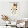 Picture of Palm Girl Fashion IV _GroupedProduct_Rectangle_Portrait_Canvas_Framed_