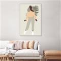 Picture of Palm Girl Fashion IV _GroupedProduct_Rectangle_Portrait_Canvas_Framed_