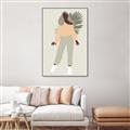 Picture of Palm Girl Fashion IV _GroupedProduct_Rectangle_Portrait_Canvas_Framed_