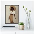 Picture of Fashion lady II _GroupedProduct_Rectangle_Portrait_Canvas_Framed_