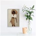 Picture of Fashion lady II _GroupedProduct_Rectangle_Portrait_Canvas_Framed_
