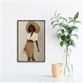Picture of Fashion lady II _GroupedProduct_Rectangle_Portrait_Canvas_Framed_