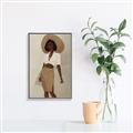 Picture of Fashion lady II _GroupedProduct_Rectangle_Portrait_Canvas_Framed_