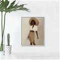 Picture of Fashion lady II _GroupedProduct_Rectangle_Portrait_Canvas_Framed_