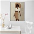 Picture of Fashion lady II _GroupedProduct_Rectangle_Portrait_Canvas_Framed_