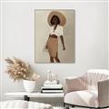 Picture of Fashion lady II _GroupedProduct_Rectangle_Portrait_Canvas_Framed_