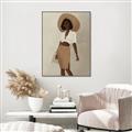 Picture of Fashion lady II _GroupedProduct_Rectangle_Portrait_Canvas_Framed_