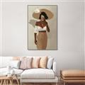Picture of Selfie Queen _GroupedProduct_Rectangle_Portrait_Canvas_Framed_