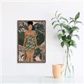 Picture of Tropical Lady II _GroupedProduct_Rectangle_Portrait_Canvas_Framed_