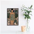 Picture of Tropical Lady II _GroupedProduct_Rectangle_Portrait_Canvas_Framed_