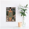 Picture of Tropical Lady II _GroupedProduct_Rectangle_Portrait_Canvas_Framed_