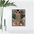 Picture of Tropical Lady II _GroupedProduct_Rectangle_Portrait_Canvas_Framed_
