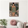 Picture of Tropical Lady II _GroupedProduct_Rectangle_Portrait_Canvas_Framed_