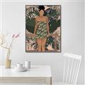 Picture of Tropical Lady II _GroupedProduct_Rectangle_Portrait_Canvas_Framed_